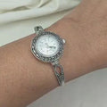 Saphire Silver Bracelet Dial Watch