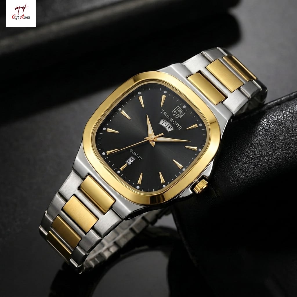 True Worth Two-Tone Quartz Watch