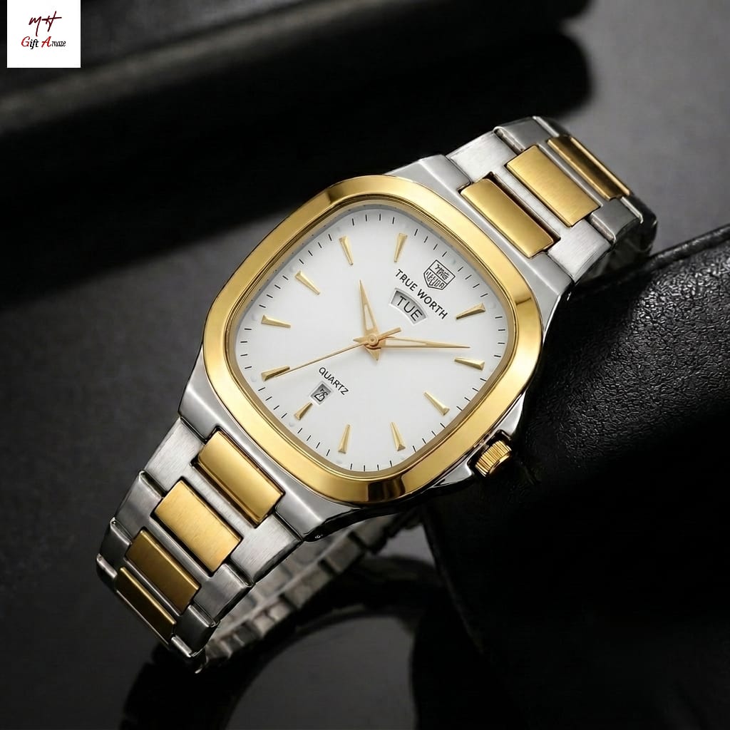 True Worth Two-Tone Quartz Watch