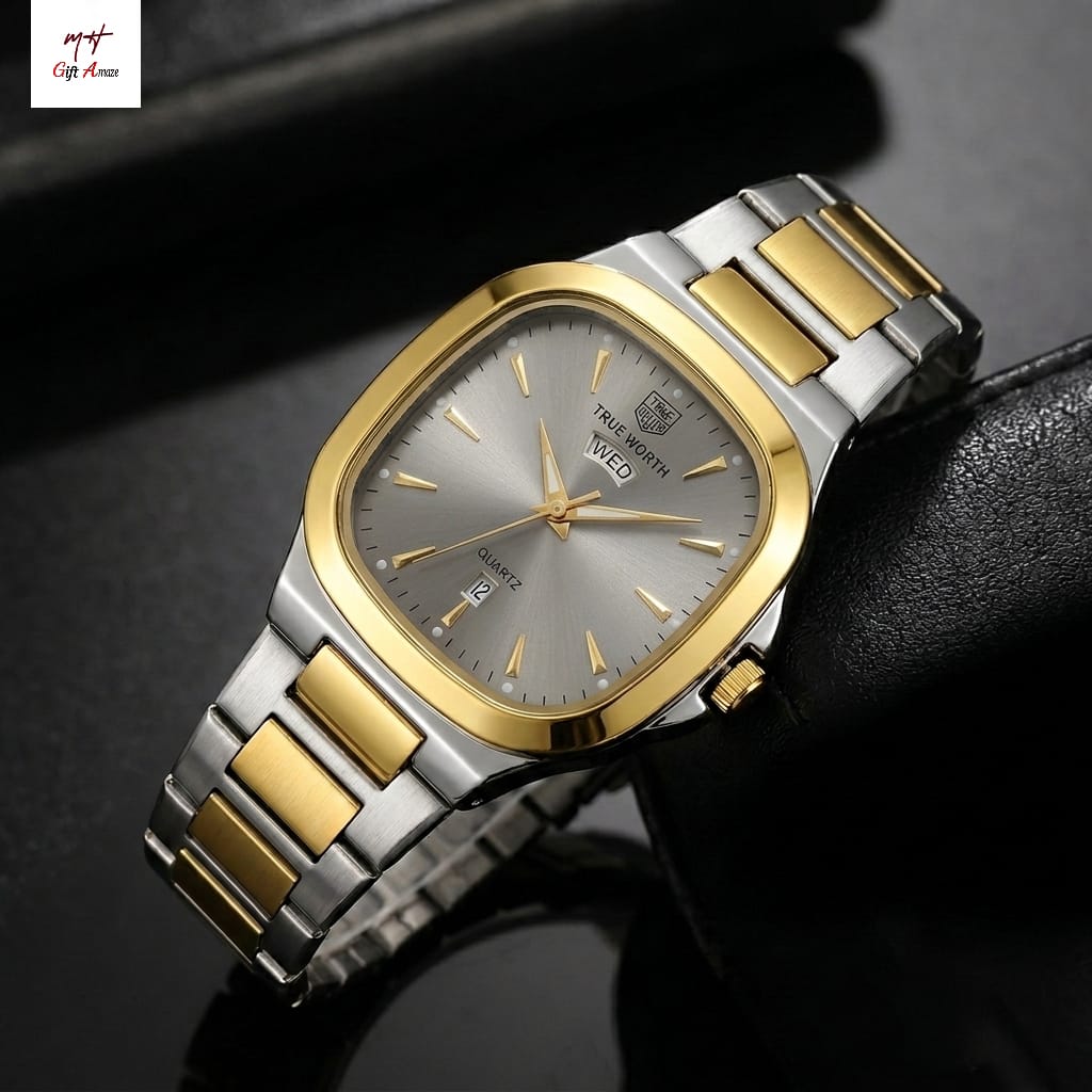 True Worth Two-Tone Quartz Watch
