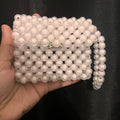 White Beads Wallet
